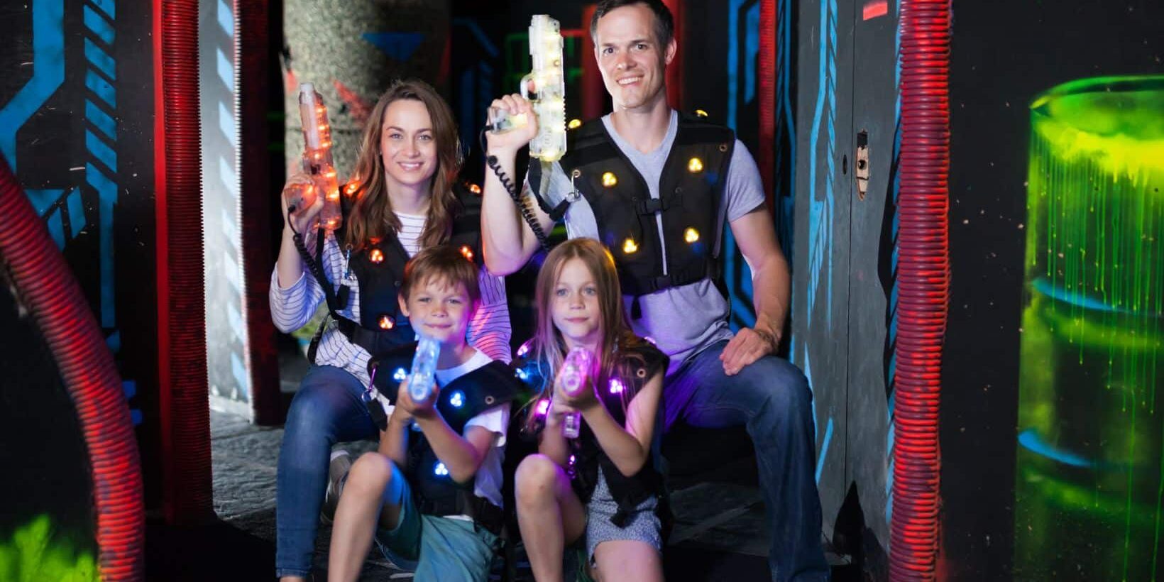 Laser Game en famille