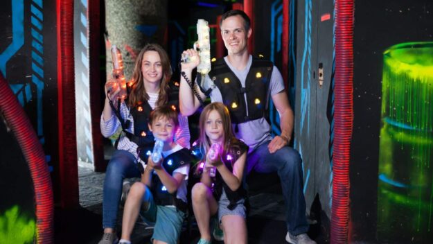 Laser Game en famille